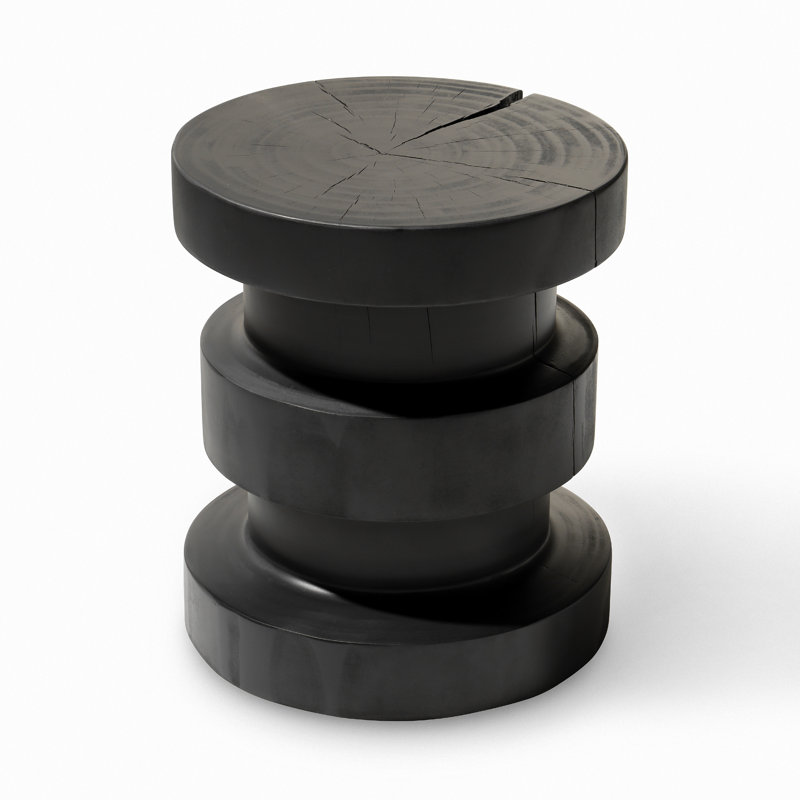 Inez End Table, Black