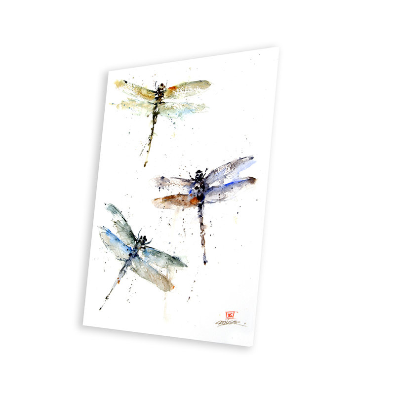Libellules par Dean Crouser - impression non encadrée