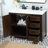 42'' Single Bathroom Vanity with Engineered Marble Top-209029014