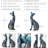Cat statue