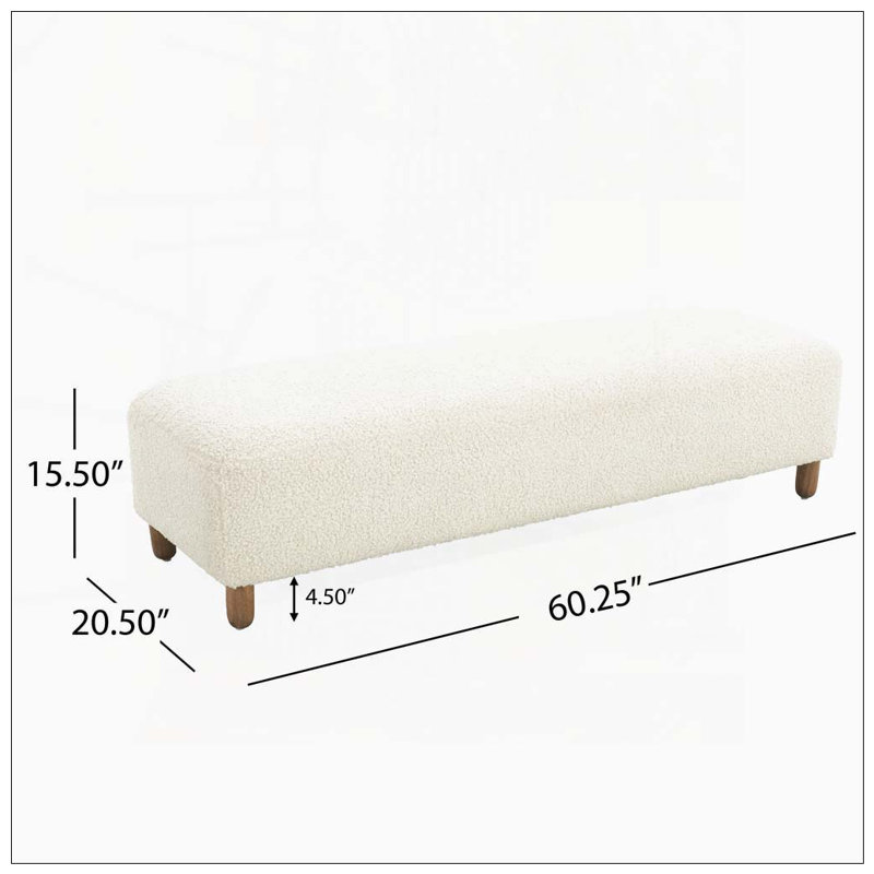 Comfortable Bench Ottoman
