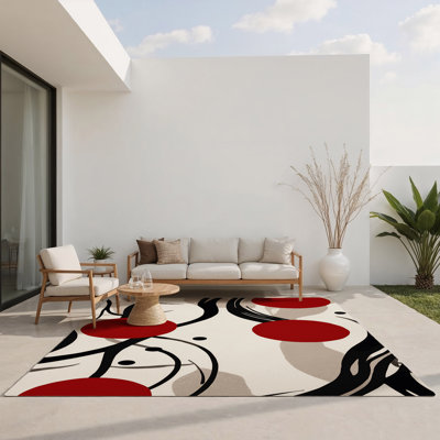Tapis d'intérieur et d'extérieur Flowing Prime Grace
