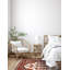 Tapis crème / brun en laine noué à la main de conception unique 3 pi 5 po x 5 pi 10 po Byoung