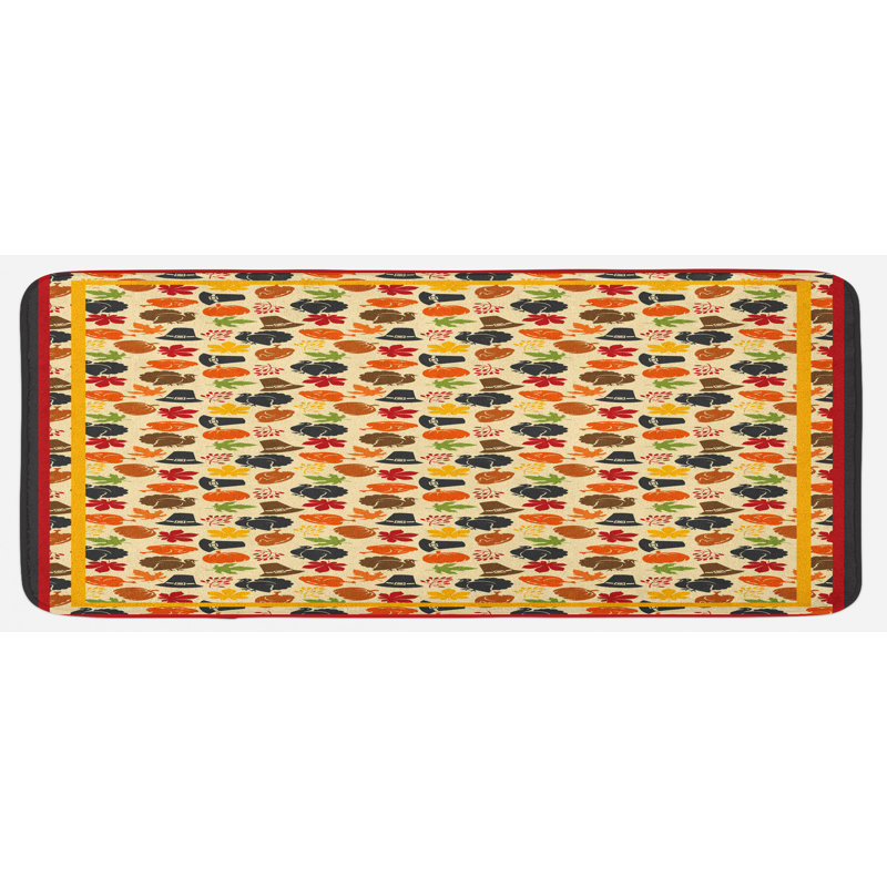 Tapis de cuisine thanksgiving