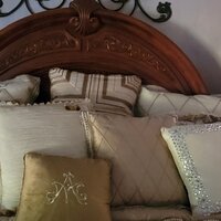 Michael Amini Luxembourg Comforter Set Creme — Grayson Living