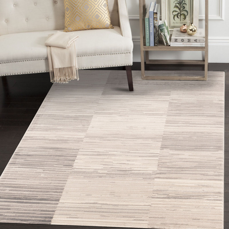 Luxurious Hall Carpet (31.5 x 59.1 inches), Grey/Beige/Brown, 60% Polypropylene & 40% Polyester | 1500 g/m², 0.3 in Pile Height | 461000 Thread Points | Easy to Clean with Spot Remover, Ideal for Modern Home Décor