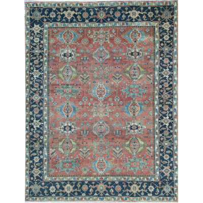 Wool Southwestern Area Rug