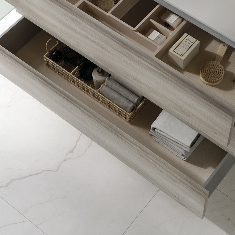 Base de meuble-lavabo simple Costa 48 seulement, Pin