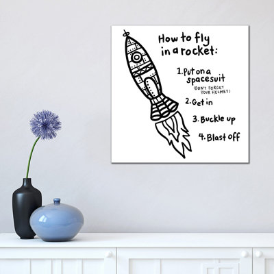 Outerspace I - Wrapped Canvas Print
