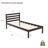 Adarien Solid Wood Slat Bed