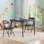 Ensemble 3 pièces de table et chaises pliantes pour enfants, table d'activité pour garderie et salle de classe