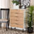 Abdullah Solid Wood 5 - Drawer Accent Chest