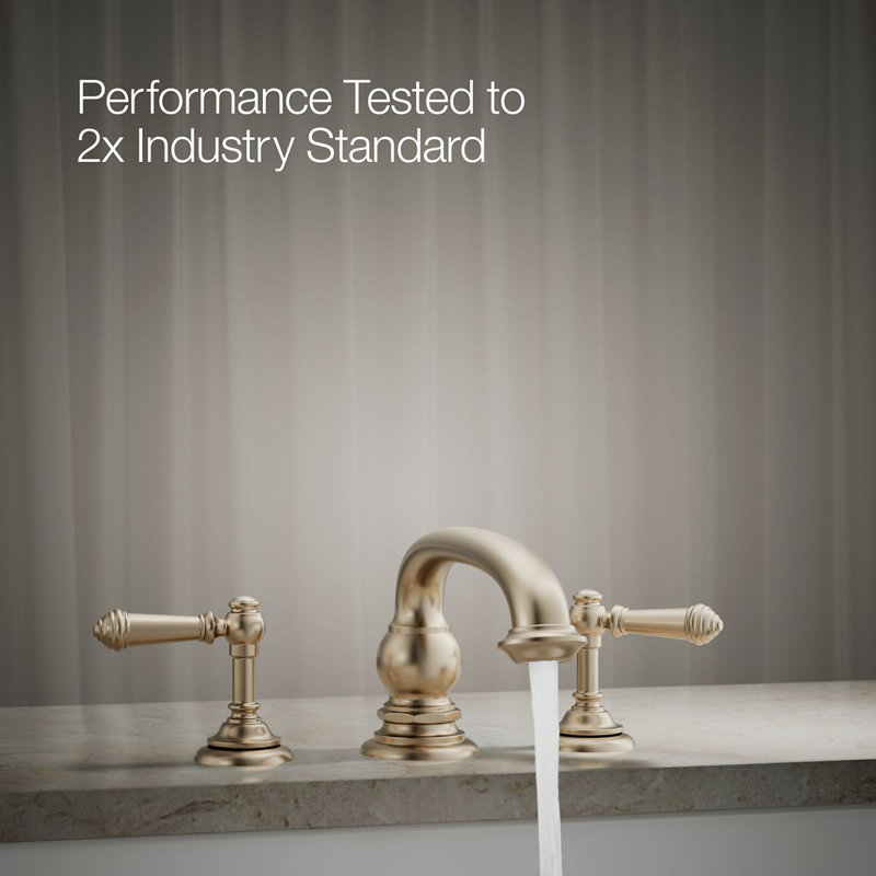Artifacts® Deck-Mount Bath Lever Handle Trim, Vibrant Brushed Bronze