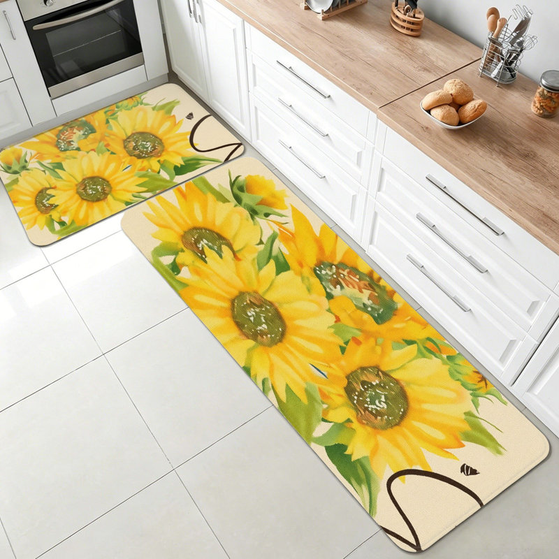 Tapis de cuisine classique 2 pièces