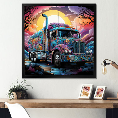 «Fantasy Truck Adventure» sur toile