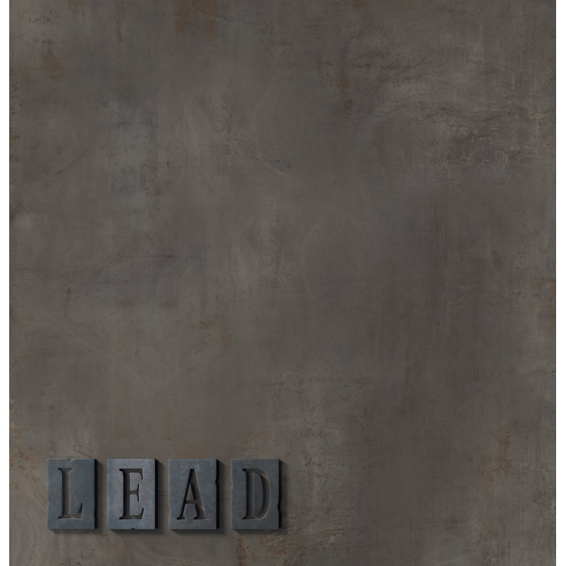 Rebel 2" x 2" Procelain Mosaic Wall & Floor Tile, Lead