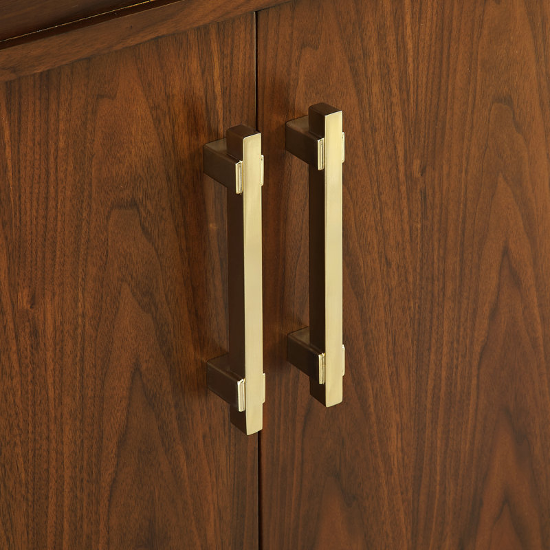 FLW Harmony 36 Wood Sink Vanity, Walnut, 48