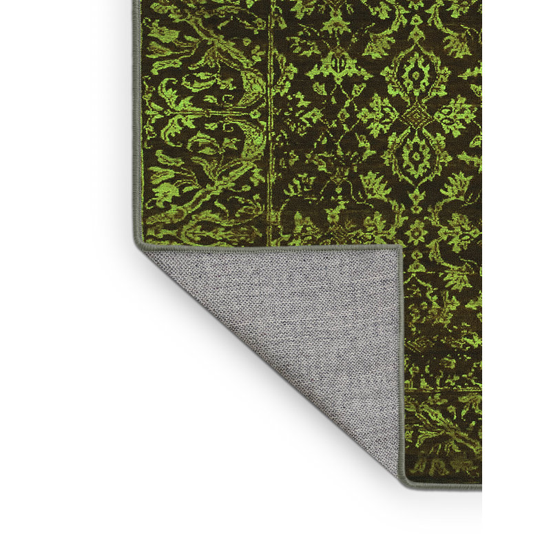 Washable Oriental Indoor Rug, Rectangle 5' x 7'