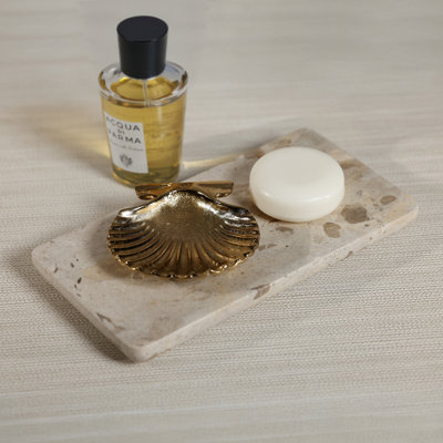 Plateau de salle de bain en marbre pour comptoir
