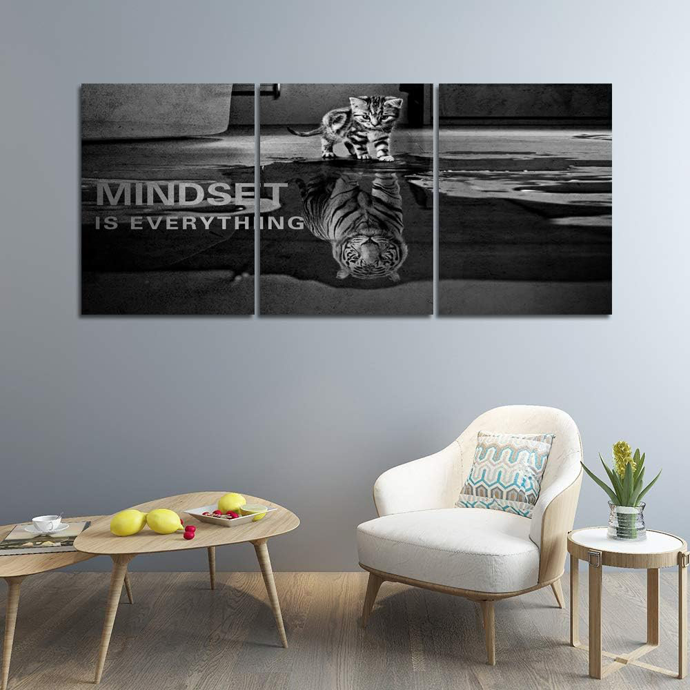 Ebern Designs 3-Piece Motivational Canvas Wall Art - Inspirational ...