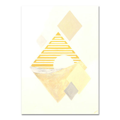 Abstraction - Wrapped Canvas Painting