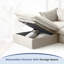 Repose-pieds rembourré en velours de lin Fairford-2104972645