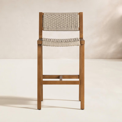 Shea Teak Outdoor Stool