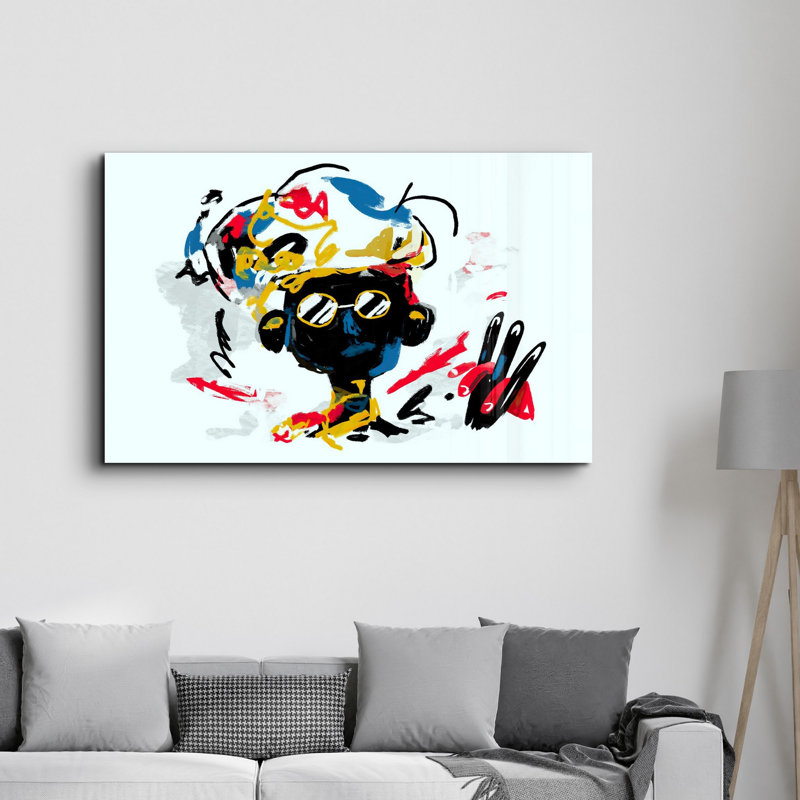 Élégante peinture murale en verre trempé de 13,8 po x 21,7 po | 100% verre trempé, épaisseur: 0,16 pouce | Imprimé UV pour des couleurs éclatantes | Parfait pour la décoration intérieure, le salon et les espaces de bureau