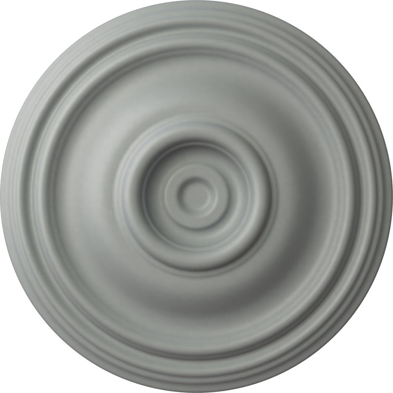 Médaillon de plafond traditionnel Endurathane, 14 3/4 po de diamètre x 1 3/4 po (convient aux auvents jusqu'à 4 po)
