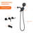 Volume Control Complete Shower System with Rough in-Valve-101958096