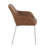 Cyr 19'' H Faux Leather Upholstered Armchair-1932761830-1932761835