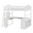 Loft Bed With U-Shaped Desk-187994360