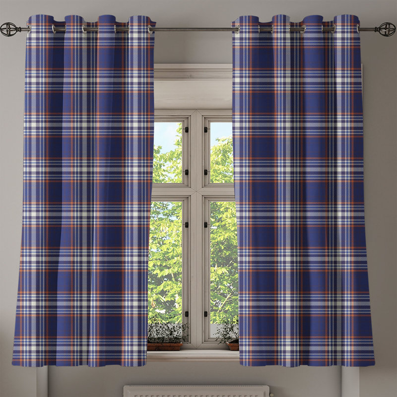 Sateen Semi Sheer Curtains / Drapes Pair, 50" W x 54" L