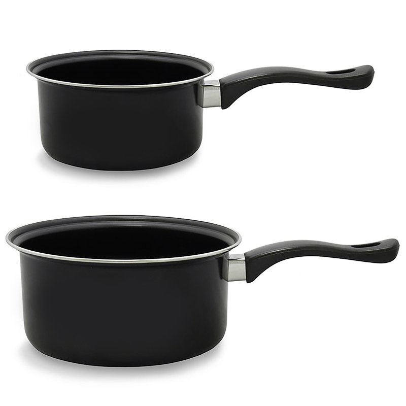 Ensemble de casseroles antiadhésives en acier au carbone Brentwood
