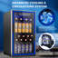 COWSAR 17.52'' 24 Bottle and 75 Can Single Zone Freestanding, Beverage Refrigerators & Coolers, Temperature Control, Reversible Door, Low Noise
