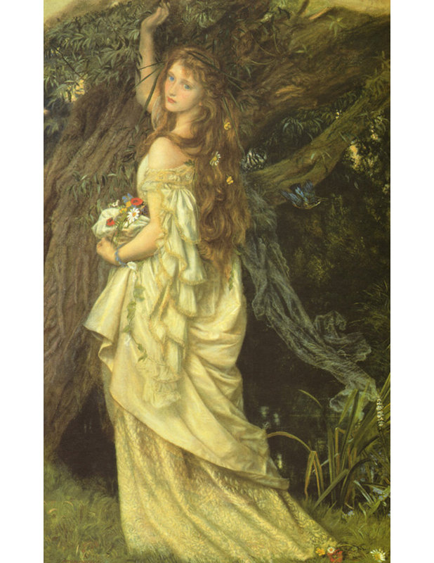 Ophelia, ca. 1865 MCG-PF1143, H 40 po x l 25 po