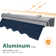 Retractable Window Awning with Adjustable Canopy Angle, Aluminum Frame
