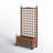 Allistir 50" H Wood Planter Box with Trellis