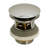 1-1/2" NPSM Solid Brass Integrated Overflow Drain Trim Kit with Illusionary No-Hole Overflow and PVC Adapter-112692765