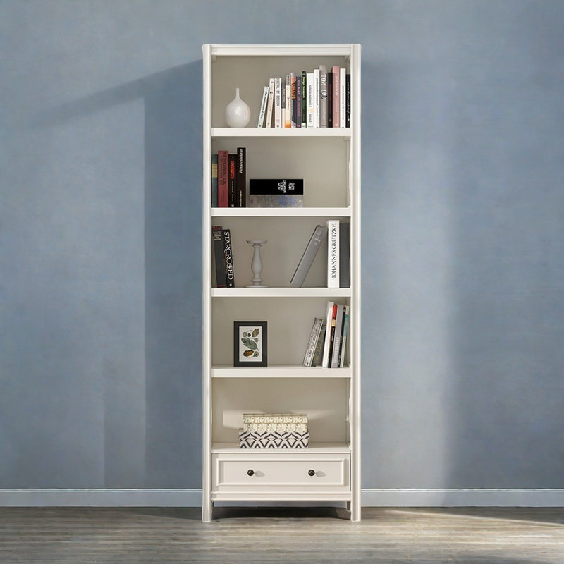 Bradburn, (5 tablettes) H 82,2 po x l 27,5 po x P 12,2 po, Blanc