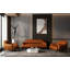Cuir cognac Leonia CHAIR LV00939