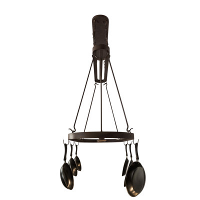 Metal Oval Pot Rack