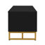 Meuble télé, console multimédia de salon avec rangement-745576395