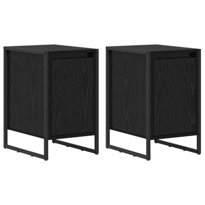 39.5cm W Manufactured Wood Bedside Table