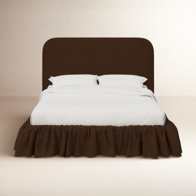 Maggie Ruffle Platform Bed