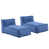 Polyester bleu marine