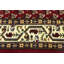 Red Floral 2'5X8'9 Indo Botemir Oriental Runner Rug