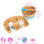 Tiny Dining - Children's Bamboo Suction Elephant Dinner-63342608
