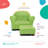 Weybridge Kids 9'' Wood Club Chair and Ottoman-1794375814