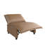 Fauteuil inclinable électrique Callum, chameau, similicuir-1619504534